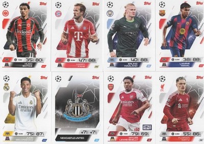 25/26 2025/2026 Topps Match Attax Champions Europa League Base Karten #1 - #225