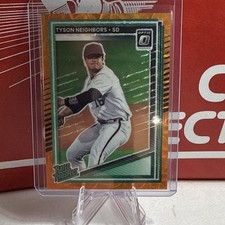 Panini Donruss Optic Rated Prospect Tyson Neighbors Orange Prizm /79 #181