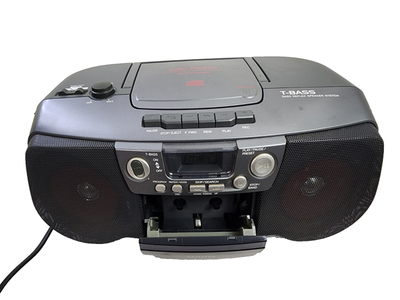 Aiwa CSD-TD901 CD Cassette Tape FM Stereo Radio Boombox T-Bass