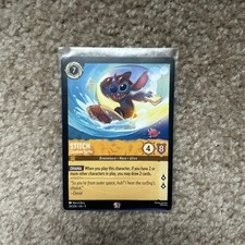 Disney Lorcana Stitch Carefree Surfer 21/204