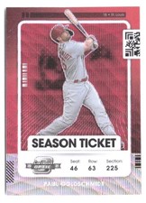 2021 Panini Contenders #54 Paul Goldschmidt Optic Red Wave