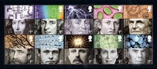 ++ 2010 GB THE ROYAL SOCIETY 350 YEARS COMPLETE SET of 10 x 1st CLASS STAMPS ++