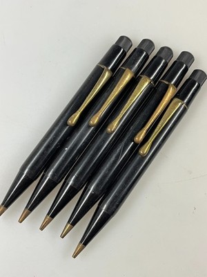 Vintage 5 x  Drehstift 1,18 mm Clip Bleistift mechanical pencil twist mechanism