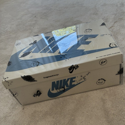 Nike Air Jordan 1 Low Travis Scott x Fragment Leder Sneaker EU 46 US 11