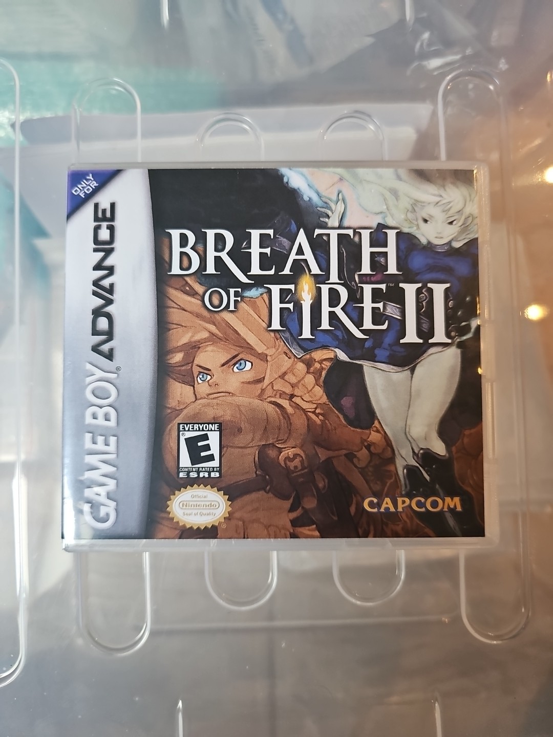 Box Boite Breath of Fire II 2 Nintendo Game Boy Advance GBA US