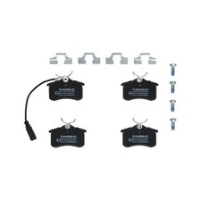 Satz Bremsbeläge Bremsklötze hinten für Ford Galaxy 1 WGR MK id59618