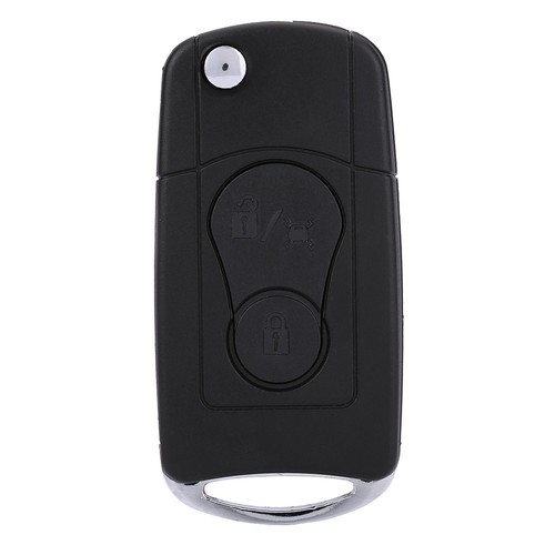 ˜Flip Folding Remote 2 Buttons Car Key Fob Shell Case For Ssangyong Actyon Kyron - Picture 7 of 7