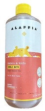 ALAFFIA Bubble Bath for Babies Kids - Virgin Coconut Strawberry 16 Fl Oz