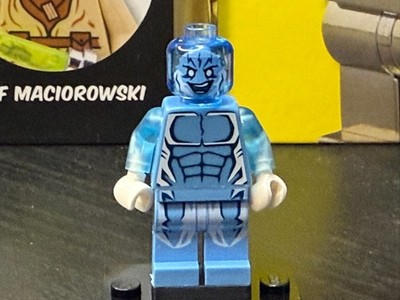 LEGO Minifigure Electro - Med. Blue Outfit sh0105 Marvel Minifig h455