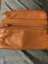 Leather Small Coin Change Purse Great 