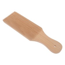 Household Wooden Gnocchi Paddle Convenient Pasta Accessory Light Brown