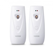Automatic Air Freshener Spray Dispenser, 2-Pack, Wall Mounted or Free Standi...