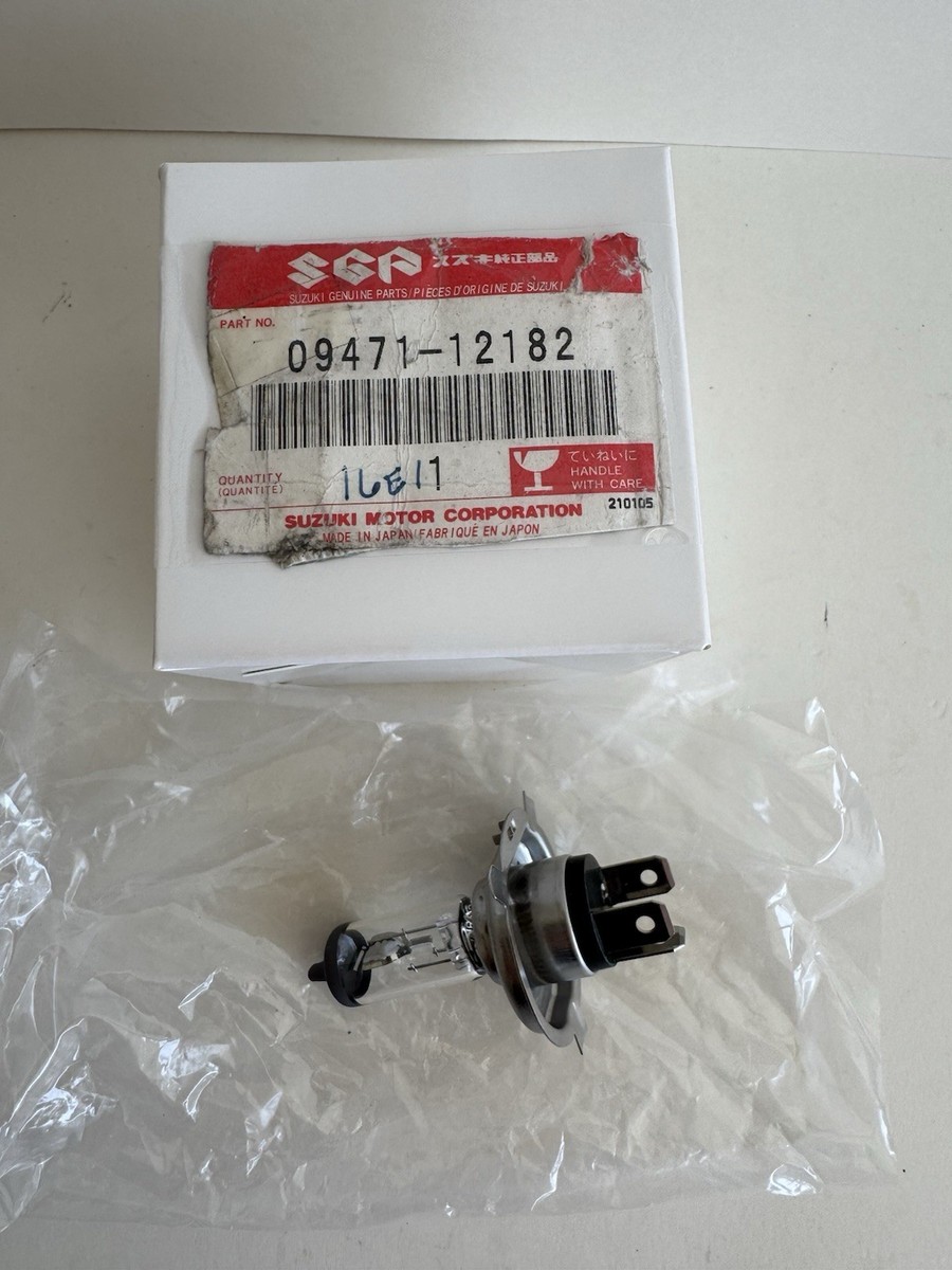 NEW SUZUKI OEM HEADLIGHT BULB (12V60/55W) 09471-12182 SV650 AN400