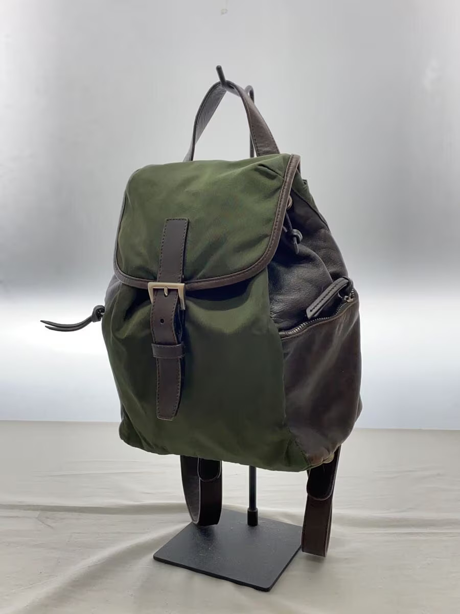 PRADA Mini Backpack Triangle Logo Triangle Logo S… - image 1