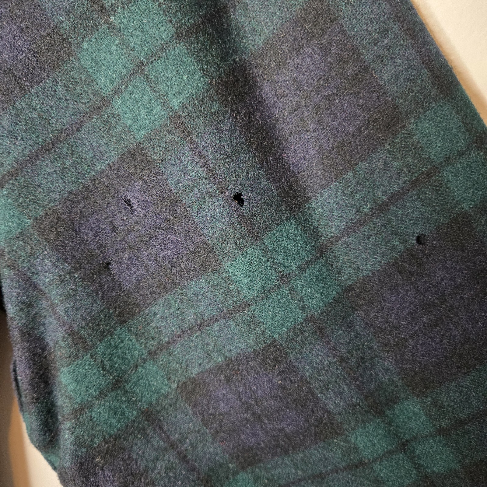 VTG Pendleton Flannel Wool Button Down Fireside S… - image 12