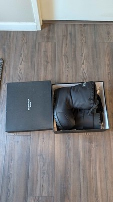 BALENCIAGA Alaska Low Boots in Black US 11-12/EU 45