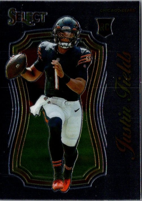 2021 Panini Select - Select Certified Rookies Justin Fields #SCR-4 (RC)