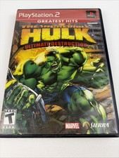 The Incredible Hulk: Ultimate Destruction - Sony PlayStation 2 PS2 Game Complete