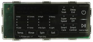Samsung Washer DC97-22462S Control Board - No Overlay