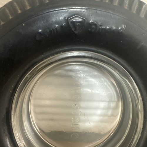 VINTAGE FIRESTONE GUM DIPPED DELUXE CHAMPION TIRE ASHTRAY SUPER CLEAN - Picture 2 of 5