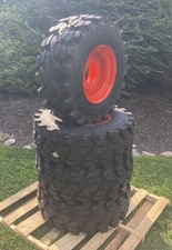 12-16.5 SKS-9 Skid Steer Tires/Rims for Bobcat S250,S300,S630,S650(SKS753 STYLE)