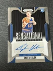 2024-25 Panini Prizm Tyler Kolek RC Rookie Sensational Auto New York Knicks YT43