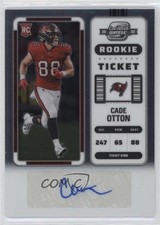 2022 Panini Contenders Optic Rookie Ticket Auto Cade Otton #148 Auto 12lm