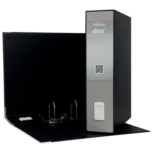 Dox 2 Lever Arch File Grey D15207