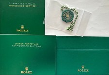 Rolex Genuine Booklet Tag Card Holder Set for Cosmograph Daytona Submariner GMT