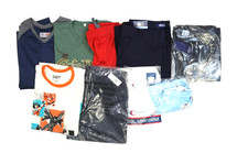 Wholesale Bulk Lot Of 9 Boys Size XL 14/16 Mixed Season Tops Bottoms Shirts