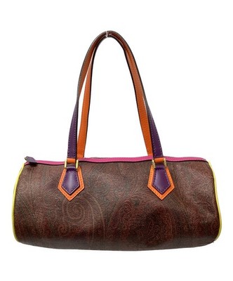 ETRO Mini 7737-9310 Brown Boston Bag #TFB12421