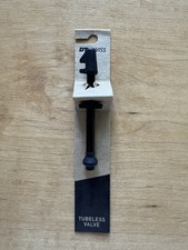 DT Swiss Aluminum Tubeless Presta Valve Black  Single  65mm 