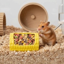 Spill-Proof Ceramic Hamster Food Bowl Rabbit Water Bowl  Rat Feeding