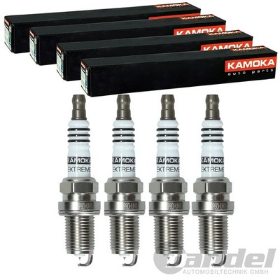 4x KAMOKA ZÜNDKERZEN 7100008 passend für 4-ZYLINDER CHEVROLET EPICA MAZDA 2 3
