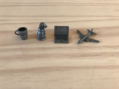 Monopoly Here and Now Limited Edition Game Replacement Tokens Movers 4 Pieces