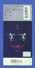 FINAL 2011 -- FC Barcelona v Manchester United --  Champions League --  Ticket