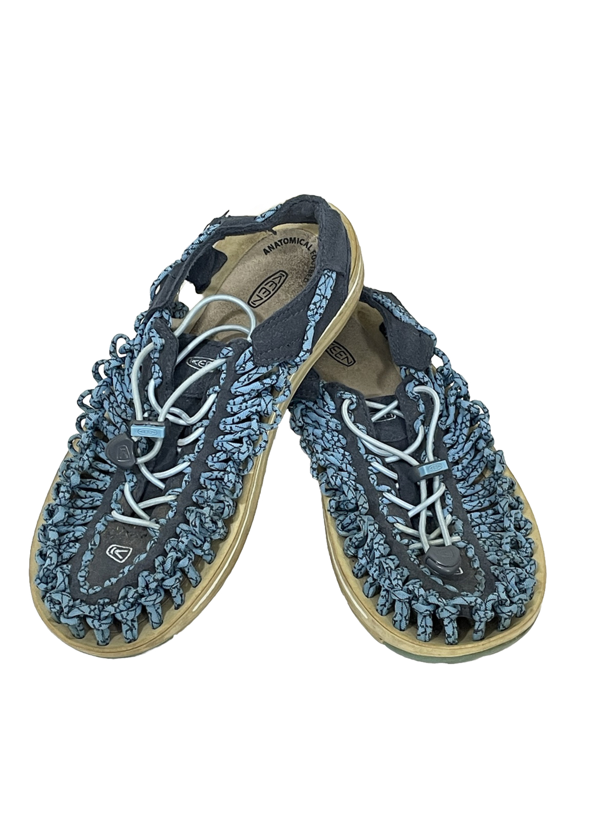 Sandali KEEN 7 5 donna blu flex zone basse blu slip on comodi da passeggio