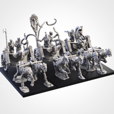 Armeen des Sandes - Grabwagen x 3 - Kings Chosen