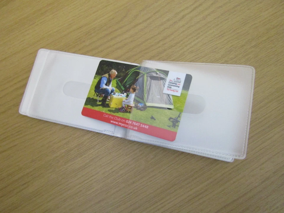 Nuevas Fundas De Plástico Para Tarjetas De Crédito, Inserciones Para Cartera - Imagen 2 de 4