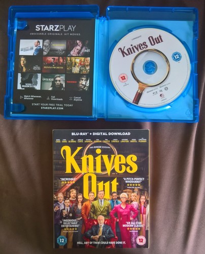 Knives Out Blu Ray (Daniel Craig, Chris Evans) mit Schutzhülle - Bild 3 von 4
