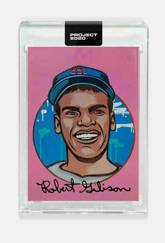 Topps Project 2020 1959 Bob Gibson by Blake Jamieson Print Run 3204 Card 392