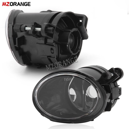 For BMW E46 2001-06 Clear Lens Pair Bumper LED Front Fog Light Lamp Replacements - Picture 3 of 14
