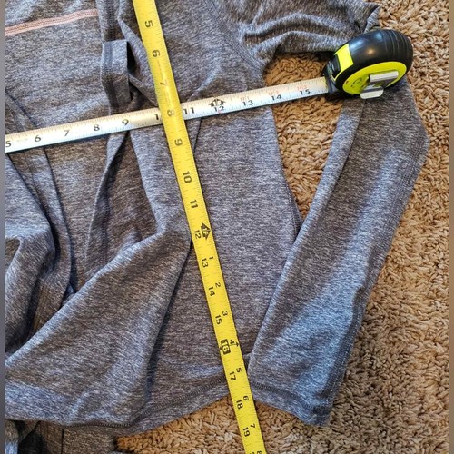 Ivivva fours a charm wrap cardigan long sleeve grey girls 8 - Picture 7 of 7