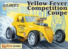 Atlantis Models Yellow Fever Fiat, Keelers Kustoms 1/25 Plastic Model Kit