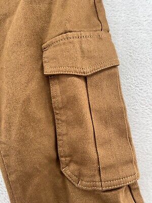 Zara Pants Mens Sz 30x26 Brown Cargo Chinos Khakis Slim Fit Zara Pants Mens Sz 30x26 Brown Cargo Chinos Khakis Slim Fit