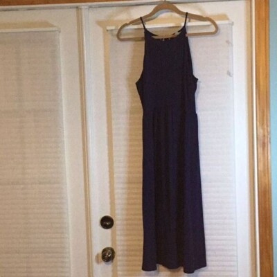 ann taylor loft blue dress | Dresses | Loft Navy Bell Sleeve Size 2 Ann Taylor LOFT Blue/Blue Dress.