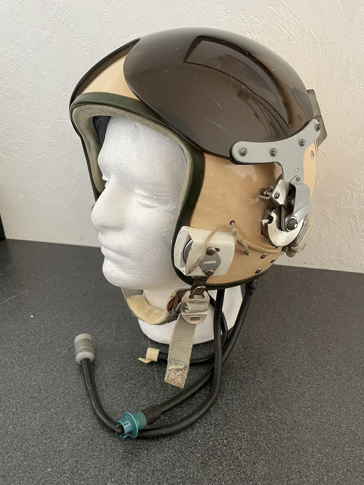Rare Zsh-5 MKV2 Pilot Helmet Size 1 With Visor Cover Goede deals