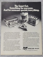 1979 Magazine Advertisement Page Proctor-Silex 4 Slice Toaster Coffee Maker Ad