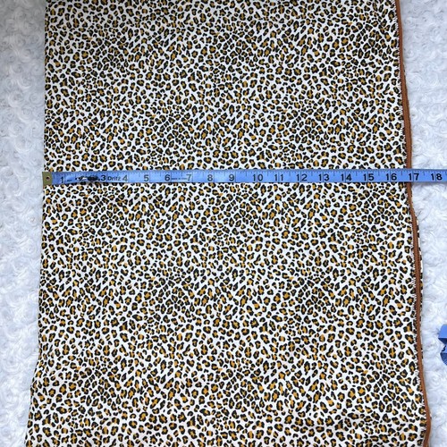 Baby Blanket Cheetah Camel Homemade - Picture 7 of 9