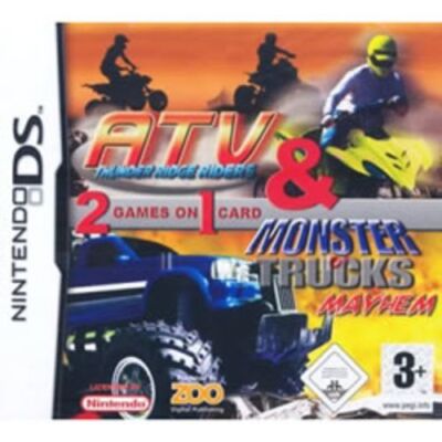 ATV Thunder Ridge Riders Monster Trucks Mayhem Nintendo DS *OHNE BOX*OHNE ANLEITUNG*